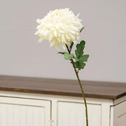 Chrysanthemum Branch - Cream - 30"