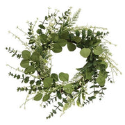 Baby's Breath & Lush Eucalyptus Wreath