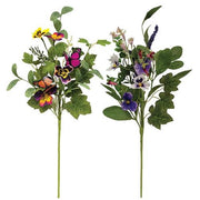 Mixed Purple Wildflower Spray  (2 Count Assortment)