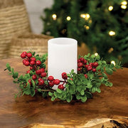 Hunter's Glen Berries & Eucalyptus Candle Ring - 4.5"