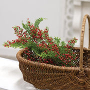 Merry Red Berries & Cedar Spray - 30"