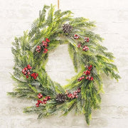 Glitter Pine & Sparkle Berry Wreath