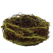 Mossy Bird Nest - 5" Dia