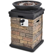 Outdoor Propane Fire Bowl Fire Pit Patio Heater