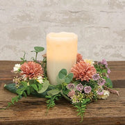 Floral Flair Candle Ring