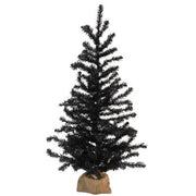 Black Tree with Burlap Base - 4ft