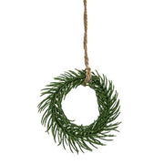 Mini Pine Wreath Hanger - 3"