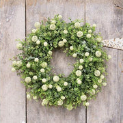 Garden Bliss Wreath - Cream