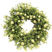 Garden Bliss Wreath - Cream