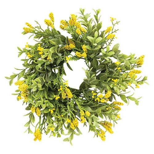 Nottingham Berry Candle Ring - Yellow