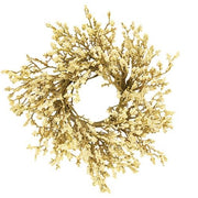 Fall Array Astilbe Candle Ring - Cream