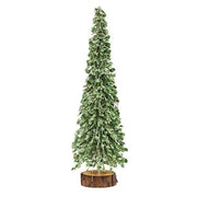 Icy Boxwood Brush Tree - 16"