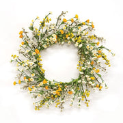 Sunny Buds & Astilbe Wreath