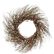 Holiday Combo Pip Twig Wreath - 22"