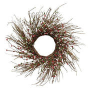 Holiday Combo Pip Twig Wreath - 16"