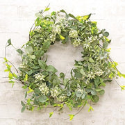 Mixed Queen Ann Heather Wreath - 20"