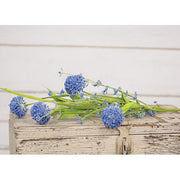 Thistle Heather Ball Spray - Blue