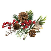 Mixed Pine - Berries - & Birch Holiday Bowl Filler
