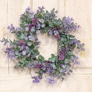 Lavender Eucalyptus with Seeds Wreath - 14"