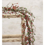 Pip Berry Garland With Stars - Holiday Combo - 40"