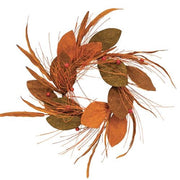 Fall Magnolia - Pine - & Podka Wreath - 17"