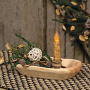 Birch Cone - Pod & Glitter Rattan Ball Pick