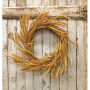 Wheat and Dried Grass Wreath