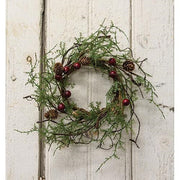 Red Berry & Cypress Candle Ring