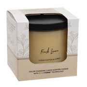 Fresh Linen Color Changing Candle - 15.5oz (Pack of 12)