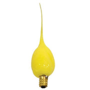 Pastel Yellow Bulb - Candelabra Base - 4W