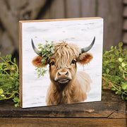 Pretty Highland Portrait Block