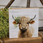 Pretty Highland Portrait Block