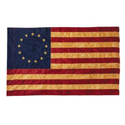 Tea-Stained Nylon Betsy Ross Flag - 60x36