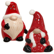 Mr. & Mrs. Santa Gnome Salt & Pepper Shakers (Set of 2)