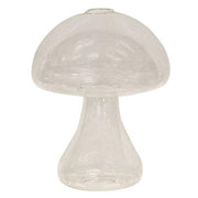 Glass Standing Mushroom Vase