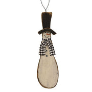 Skinny Hanging Snowman with Tophat