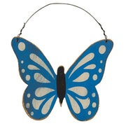 Distressed Wooden Butterfly Ornament  (3 Count Assortment)