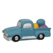 Blue Resin Truck With Easter Eggs