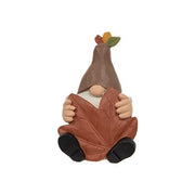 Resin Sitting Gnome Figures (Set of 3)