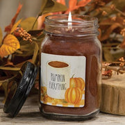 Pumpkin Everything Pumpkin Spice Pint Jar Candle (Pack of 12)