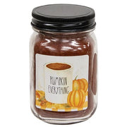 Pumpkin Everything Pumpkin Spice Pint Jar Candle (Pack of 12)