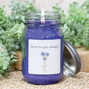 Here For You Always Lilac Pint Jar Candle