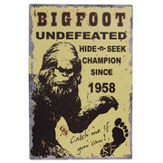 Bigfoot Tin Sign  (3 Count Assortment)