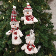 Melting Snowflake Snowbaby Ornament (3 Count Assortment)