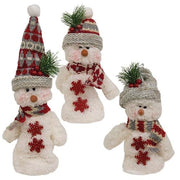 Melting Snowflake Snowbaby Ornament (3 Count Assortment)