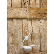 Shabby Chic Ornate Hanging Metal Bird Feeder