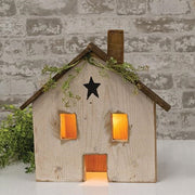Light Up White Farmhouse