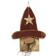 Rustic Wood Hanging Gnome - 16" (3 Count Assortment)