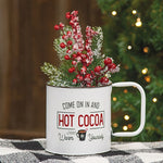 Metal Hot Cocoa Mug