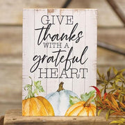 Give Thanks With A Grateful Heart Block